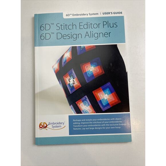 6d Sketch Embroidery System User’s Guide Bundle Lot Of 9 - Picture 11 of 16
